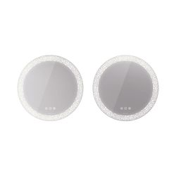 Duravit Happy D.2 Spiegel Wandmontage 55x700x700mm Mattweiß Icon, LED Lichtfel... DURAVIT-HP7487G00000000 4063382264251 (Abb. 1)