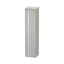Duravit Ketho Hochschrank Dekor 360x400x1800mm Betongrau Matt, 1 Tür R, Griffleist... DURAVIT-KT1255R0707 4053424636016 (Abb. 1)