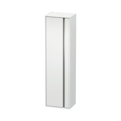 Duravit Ketho Hochschrank Dekor 360x500x1800mm Mattweiß, 1 Tür L, Griffleiste Silb... DURAVIT-KT1265L1818 4021534724138 (Abb. 1)