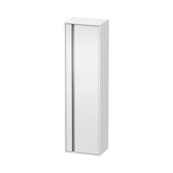 Duravit Ketho Hochschrank Dekor 360x500x1800mm Mattweiß, 1 Tür R, Griffleiste Silb... DURAVIT-KT1265R1818 4021534724176 (Abb. 1)