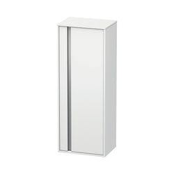 Duravit Ketho Halbhochschrank Dekor 360x500x1320mm Mattweiß, 1 Tür R, Griffleiste ... DURAVIT-KT1267R1818 4021534724336 (Abb. 1)