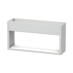 Duravit Ketho Wandregal 135x500x240mm, Mattweiß, 1 offener Fächer, wandhäng. mit B... DURAVIT-KT253701818 4021534724534 (Abb. 1)