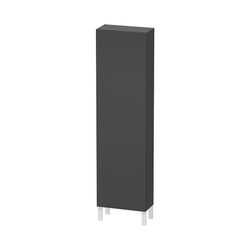 Duravit L-Cube Hochschrank Dekor 243x500x1760mm, Graphit Matt, 1 Tür L, Grifflos, ... DURAVIT-LC1171L4949 4053424306162 (Abb. 1)