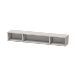 Duravit L-Cube Regalelement Wandmontage 140x800x120mm, Betongrau, 3 oF, mit Befest... DURAVIT-LC120000707 4053424643212 (Abb. 1)