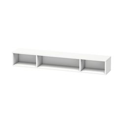 Duravit L-Cube Regalelement Wandmontage 140x800x120mm, Mattweiß, 3 oF, mit Befesti... DURAVIT-LC120001818 4053424297613 (Abb. 1)
