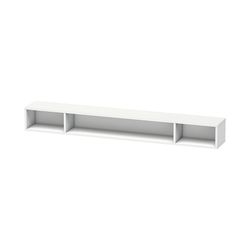 Duravit L-Cube Regalelement Wandmontage 140x1000x120mm, Mattweiß, 3 oF, mit Befest... DURAVIT-LC120101818 4053424297262 (Abb. 1)