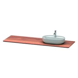 Duravit Luv Massivholzkonsole 595x1783x25mm, 1 Ausschnitt/Waschplatz, Amerikanisch... DURAVIT-LU9463R7777 4053424465944 (Abb. 1)