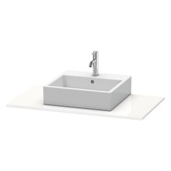 Duravit XSquare Konsole 550x1000x16mm, Betongrau Matt, ohne Konsolenträger, 1 Auss... DURAVIT-XS060E00707 4053424566771 (Abb. 1)
