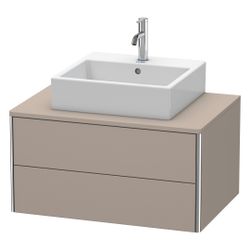 Duravit XSquare Konsolenwaschtischunterbau wandhäng. 548x800x400mm, ohne KSP Basal... DURAVIT-XS491004343 4053424553610 (Abb. 1)