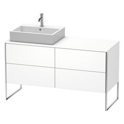 Duravit XSquare Konsolenwaschtischunterbau bodenstehend 548x1400x778mm L, ohne KSP... DURAVIT-XS4923L1818 4053424565361 (Abb. 1)