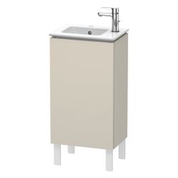 Duravit L-Cube Waschtischunterbau bodenstehend 294x420x704mm, L, Taupe SM, Grifflo... DURAVIT-LC6273L8383 4067116008470 (Abb. 1)