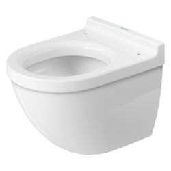 Duravit Starck 3 Wand-WC 485x375x375mm, Weiß Hochglanz, 4,5l, WonderGliss, Tiefspü... DURAVIT-22270900001 4021534786686 (Abb. 1)