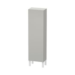 Duravit L-Cube Halbhochschrank Dekor 243x400x1320mm Betongrau Matt, 1 Tür R, 3 Gla... DURAVIT-LC1168R0707 4053424642338 (Abb. 1)