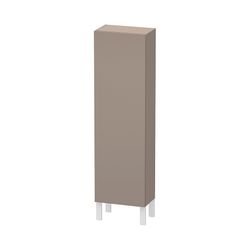 Duravit L-Cube Halbhochschrank Dekor 243x400x1320mm Basalt Matt, 1 Tür R, 3 Glas-F... DURAVIT-LC1168R4343 4053424303925 (Abb. 1)