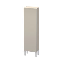 Duravit L-Cube Halbhochschrank Dekor 243x400x1320mm Taupe Matt, 1 Tür R, 3 Glas-FB... DURAVIT-LC1168R9191 4053424351230 (Abb. 1)