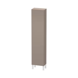 Duravit L-Cube Hochschrank Echtholzfurnier 243x400x1760mm Basalt Matt, 1 Tür R, Gr... DURAVIT-LC1170R4343 4053424305721 (Abb. 1)