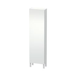 Duravit L-Cube Hochschrank Dekor 243x500x1760mm, Mattweiß, 1 Tür R, Grifflos, 4 Gl... DURAVIT-LC1171R1818 4053424306438 (Abb. 1)