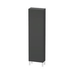Duravit L-Cube Hochschrank Dekor 243x500x1760mm, Graphit Matt, 1 Tür R, Grifflos, ... DURAVIT-LC1171R4949 4053424306469 (Abb. 1)
