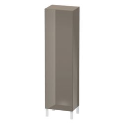 Duravit L-Cube Hochschrank Echtholzfurnier 363x500x1760mm Flanell Grau HG, 1 Tür R... DURAVIT-LC1181R8989 4053424302034 (Abb. 1)
