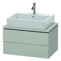 Duravit L-Cube Konsolenwaschtischunterbau wandh. 477x720x400mm ohne KSP Compact, B... DURAVIT-LC580600707 4053424643618 (Abb. 1)