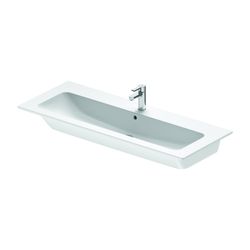 Duravit ME by Starck Waschtisch 490x1230x180mm, WonderGliss, Weiß Seidenmatt, Rech... DURAVIT-23611232001 4053424917672 (Abb. 1)