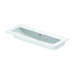 Duravit ME by Starck Waschtisch 490x1230x180mm, WonderGliss, Weiß SDM, Rechteckig,... DURAVIT-23611232601 4053424917719 (Abb. 1)