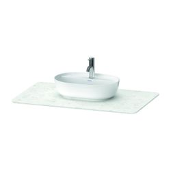 Duravit Luv Konsole 595x988x20mm, 1 Ausschnitt/Waschplatz, Luv Konsole, Weiß polie... DURAVIT-LU946901717 4053424917887 (Abb. 1)