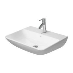 Duravit ME by Starck Waschtisch 460x600x180mm wandhäng., Weiß Hochglanz, Rechteckig... DURAVIT-2335600000 4021534966576 (Abb. 1)