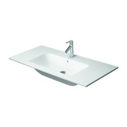 Duravit ME by Starck Waschtisch 490x1030x175mm, WonderGliss, Weiß SDM, Rechteckig,... DURAVIT-23361032601 4053424892870 (Abb. 1)