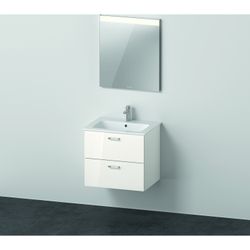 Duravit XBase Möbelwaschtisch, Waschtischunterbau, Spiegel 490x630x2000mm, 2 Schub... DURAVIT-XB007004545 4053424984414 (Abb. 1)