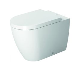 Duravit ME by Starck Stand WC 600x370x400mm, Weiß Hochglanz, WonderGliss, Back to ... DURAVIT-21690900001 4021534966842 (Abb. 1)