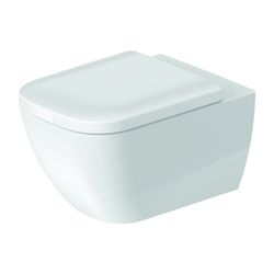Duravit Happy D.2 Wand-WC 540x365x335mm, Weiß Hochglanz, 4,5l, WonderGliss, Tiefsp... DURAVIT-22220900001 4021534953231 (Abb. 1)