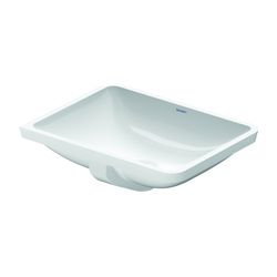 Duravit Starck 3 Einbauwaschtisch 365x530x180mm, Weiß Hochglanz, ohne HLB, mit Über... DURAVIT-0305490000 4021534226984 (Abb. 1)