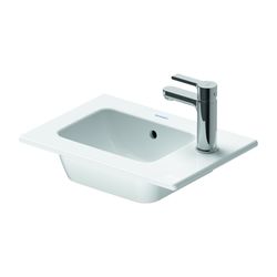 Duravit ME by Starck Handwaschbecken 300x430x150mm, Weiß Hochglanz WonderGliss rec... DURAVIT-07234300001 4053424089478 (Abb. 1)