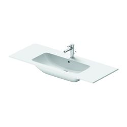 Duravit ME by Starck Waschtisch 490x1230x180mm WonderGliss Weiß Hochglanz, Rechtec... DURAVIT-23361200001 4053424052076 (Abb. 1)