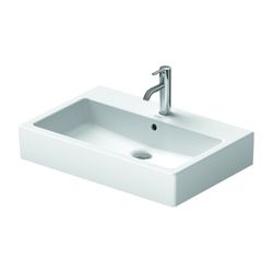 Duravit Vero Waschtisch 470x700x165mm wandhäng., Weiß Hochglanz, Rechteckig, 1 WP m... DURAVIT-0454700027 4021534693694 (Abb. 1)