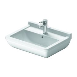 Duravit Starck 3 Waschtisch 430x550x225mm wandhäng., Weiß Hochglanz, Rechteckig, 1 ... DURAVIT-0300550000 4021534222955 (Abb. 1)