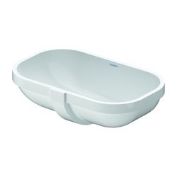 Duravit D-Code Einbauwaschtisch 290x495x210mm, Weiß Hochglanz, ohne HLB, mit Überla... DURAVIT-0338490000 4021534344084 (Abb. 1)