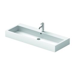 Duravit Vero Waschtisch 470x1200x175mm mit HLB Aufsatz, Weiß Hochglanz, Rechteckig... DURAVIT-04541200001 4021534582813 (Abb. 1)