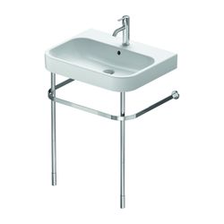 Duravit Happy D.2 Metallkonsole 491x623x750-800mm variabel, Chrom poliert, bodenste... DURAVIT-0030781000 4021534923296 (Abb. 1)