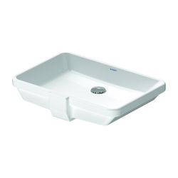 Duravit Design Classics Einbauwaschtisch 380x525x115mm, Weiß Hochglanz, WonderGlis... DURAVIT-03165300001 4021534310942 (Abb. 1)