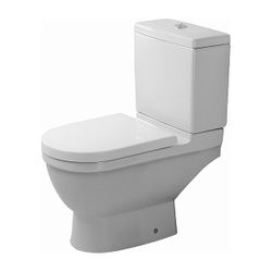 Duravit Starck 3 Stand WC für Kombination 655x370x430mm, Weiß Hochglanz, WonderGli... DURAVIT-01260900001 4021534224027 (Abb. 1)