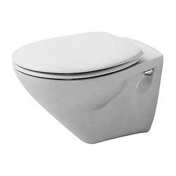 Duravit Design Classics Wand-WC 530x360x340mm, Weiß Hochglanz, 6l, Tiefspüler, halb... DURAVIT-0192090000 4021534064906 (Abb. 1)
