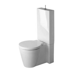 Duravit Starck 1 Stand WC für Kombination 640x415x385mm, Weiß Hochglanz, 4,5l, Tief... DURAVIT-0233090064 4021534713323 (Abb. 1)
