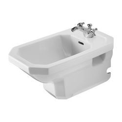 Duravit Serie 1930 Wandbidet 585x360x345mm, Weiß Hochglanz, WonderGliss, 1 HL, mit... DURAVIT-02661000001 4021534178924 (Abb. 1)