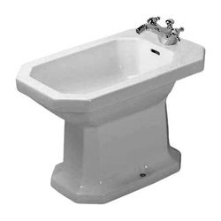 Duravit Serie 1930 Stand Bidet 600x355x390mm, Weiß Hochglanz, 1 HL, mit Überlauf... DURAVIT-0267100000 4021534071331 (Abb. 1)