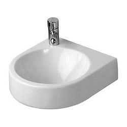 Duravit Architec Handwaschbecken 380x360x150mm, Weiß Hochglanz, Halbrund, 1 Waschpl... DURAVIT-0766350009 4021534254550 (Abb. 1)