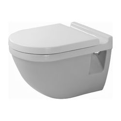 Duravit Starck 3 Wand-WC 545x365x355mm, Weiß Hochglanz, 6l, HygieneGlaze, Tiefspüle... DURAVIT-2206092000 4053424325125 (Abb. 1)