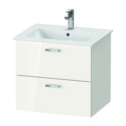 Duravit XBase Möbelwaschtisch, Waschtischunterbau, Spiegel 490x630x2000mm, 2 Schub... DURAVIT-XB007004545 4053424984414 (Abb. 1)