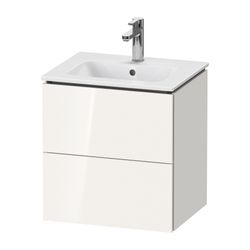 Duravit L-Cube Waschtischunterbau wandh. 421x520x550mm Compact, Weiß SM, Grifflos,... DURAVIT-LC621808484 4067116015515 (Abb. 1)